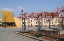 Luckenwalde, bibliotéca la antigua estación de trenes | Foto: Pressestelle TF