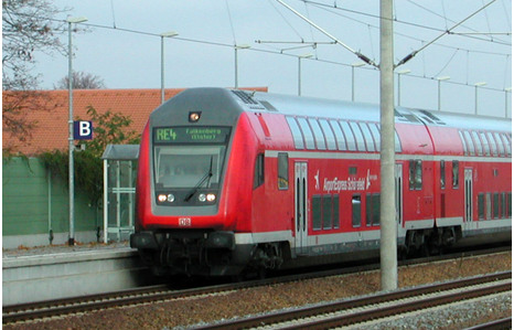 Estación de trenes en Luckenwalde | Foto: Pressestelle TF