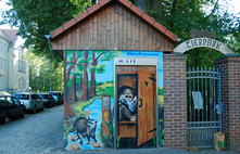 WC at the entrance to Luckenwalde animal park ("Tierpark") | Foto: Pressestelle TF