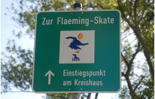 signposting in Luckenwalde | Foto: Pressestelle TF