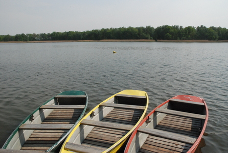 Boote im Körbaer See | Foto: Landkreis TF
