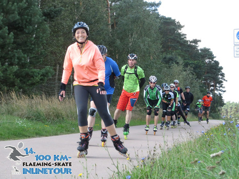 Unterwegs auf der Flaeming-Skate | Foto: Landkreis Teltow-Fläming
