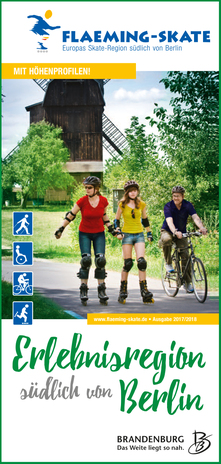 Titelbild Broschüre Flaeming-Skate | Foto: Landkreis Teltow-Flaeming
