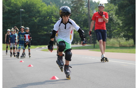 Foto: Training für Inline-Skater