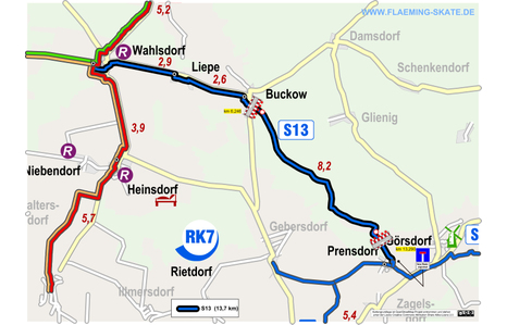 Foto: Baustrecke S13 
