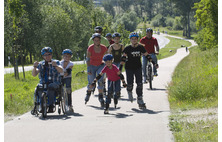 Flaeming-Skate - Anstieg vor Werder | Foto: Pressestelle TF