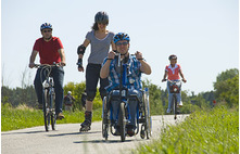 Use your handcycle at Flaeming-Skate! | Foto: Pressestelle TF