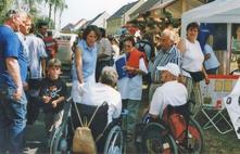 Christina Rau at 2nd Teltow-Fläming Festival for Skaters and the Disabled | Foto: Pressestelle TF