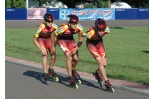 skaters on the track | Foto: Pressestelle TF