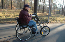 Handbike | Foto: Pressestelle TF