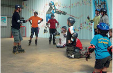 Kurs der Brandenburgischen Sportjugend im Skate-Point | Foto: Brandenburgische Sportjugend