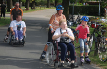 Wheelchair and skater relay | Foto: Pressestelle TF