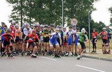 Start der weiblichen Aktiven | Foto: Landkreis TF