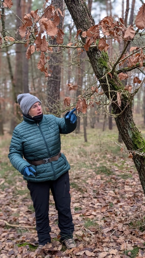 Brita Hannemann erklärt die Natur | Foto: Team Flaeming-Skate